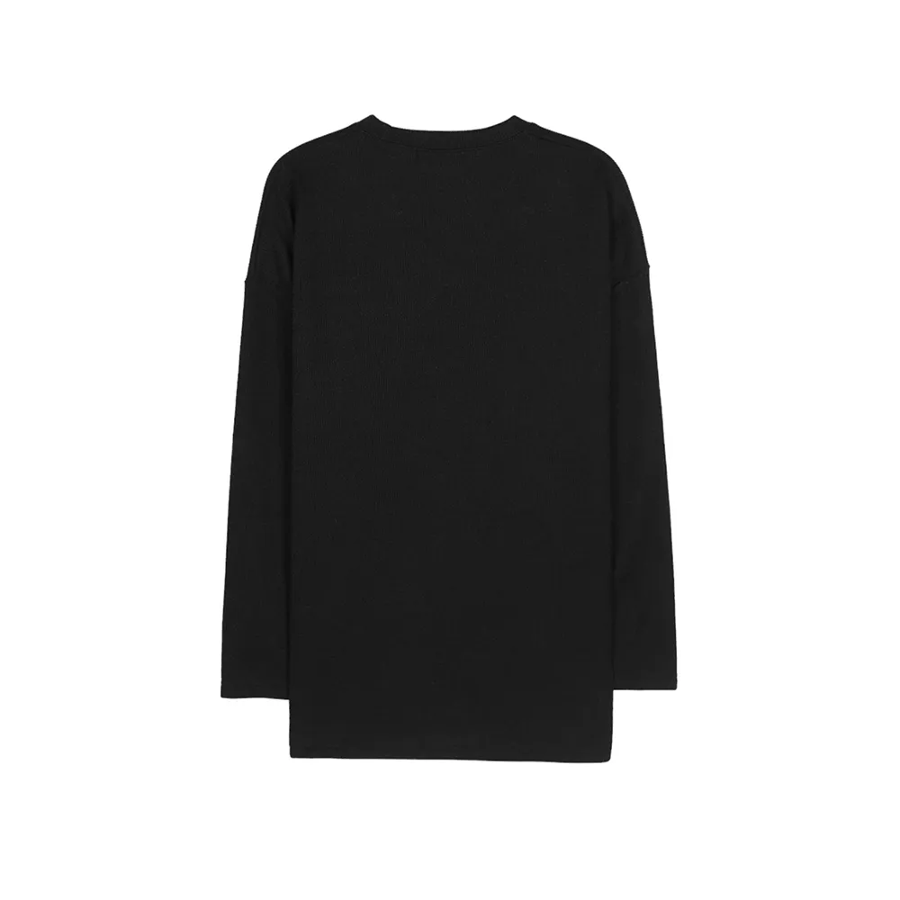 ASCLO  |Crew Neck Casual Style Unisex Street Style U-Neck