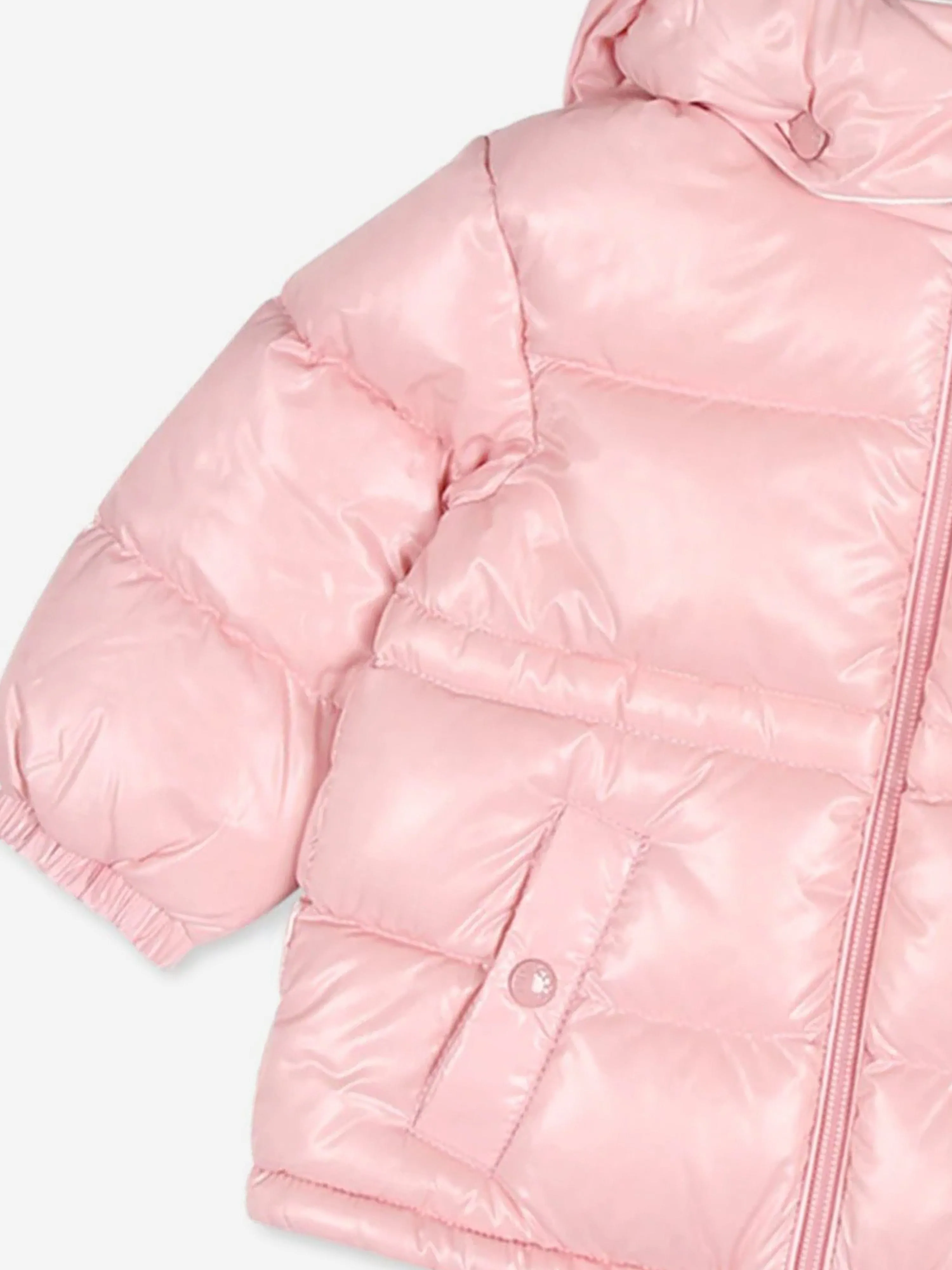 Baby Girls Down Padded Maire Jacket in Pink