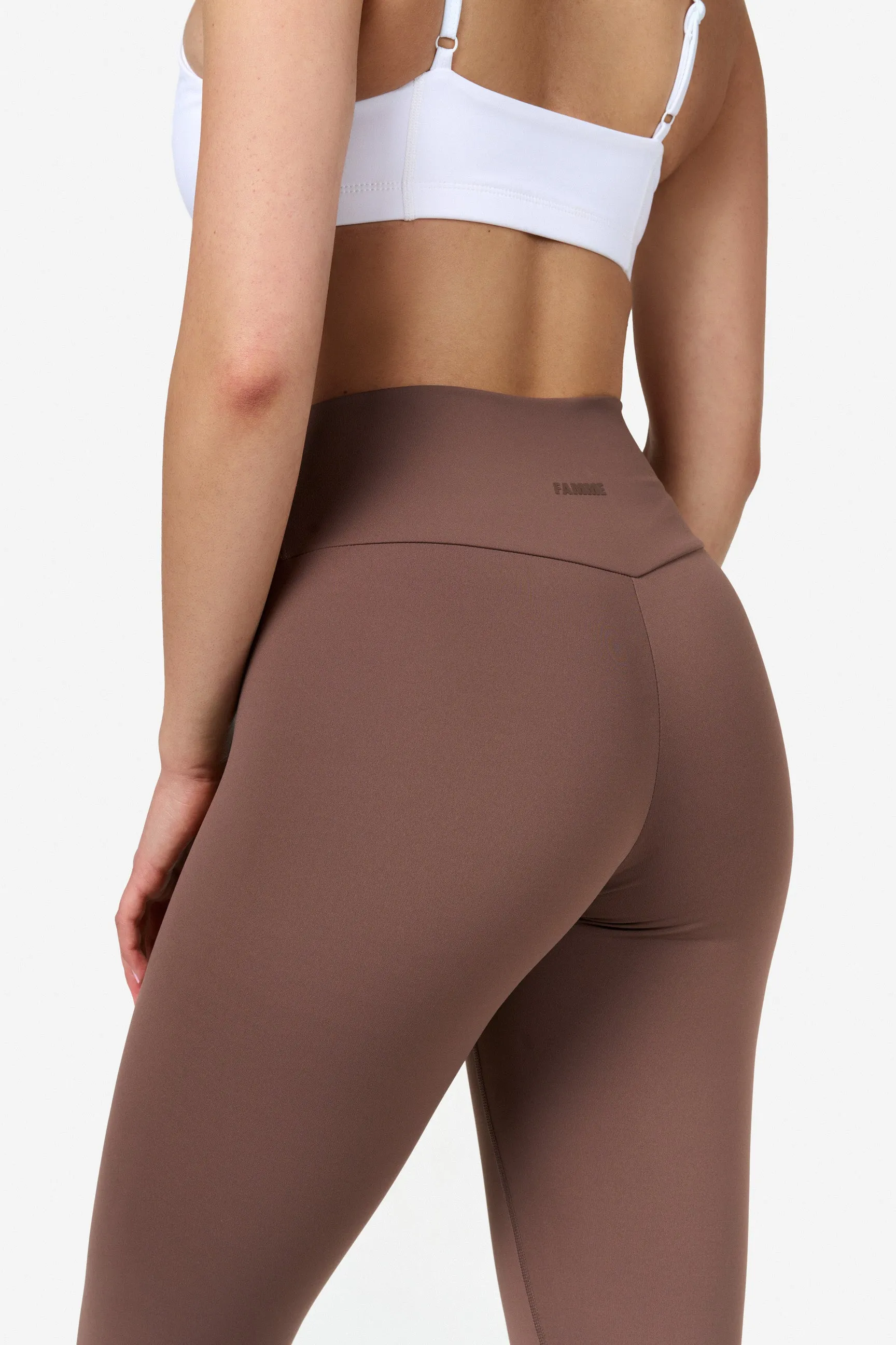 Beige Signature Leggings