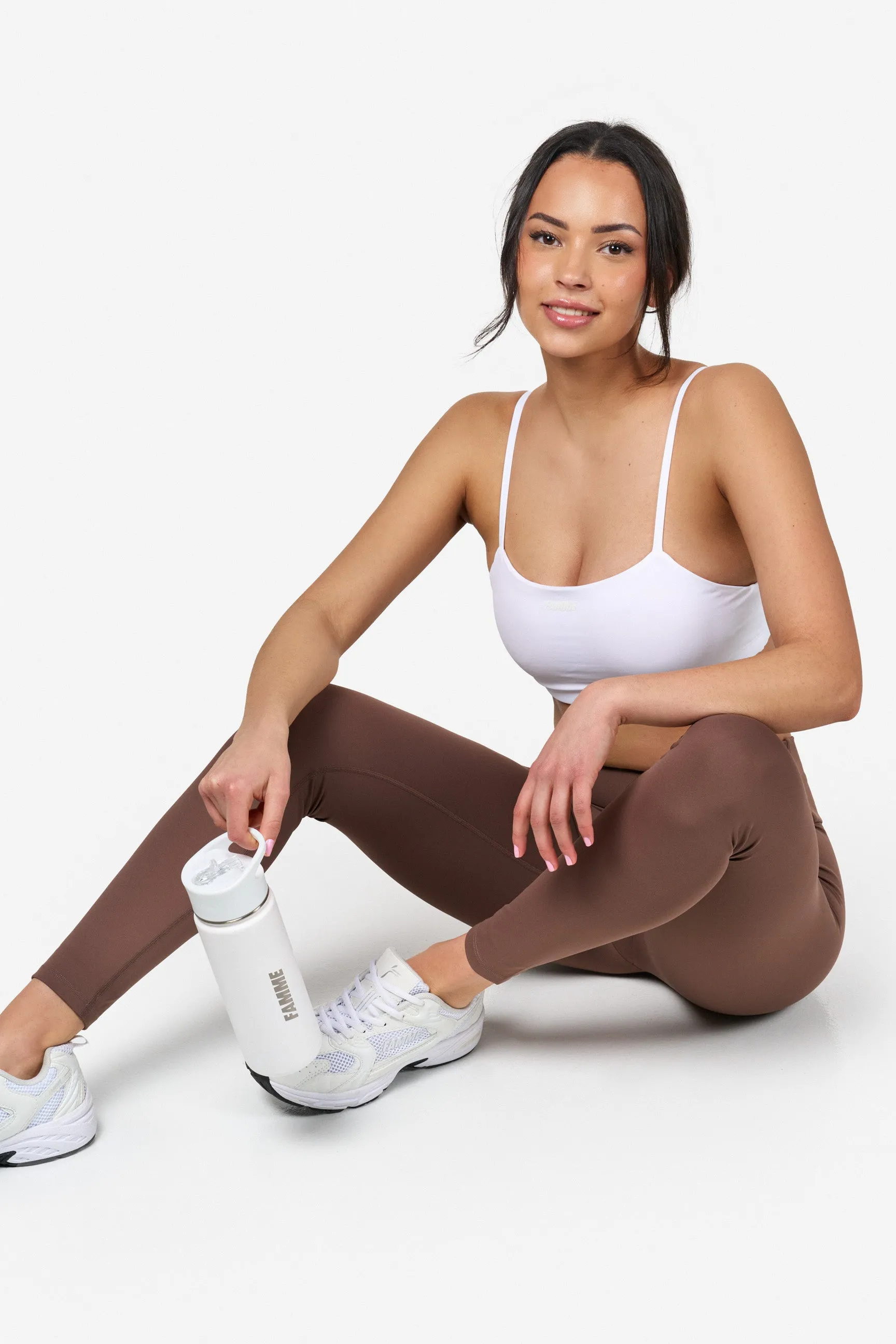 Beige Signature Leggings