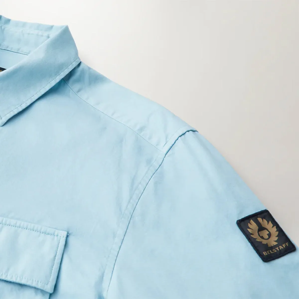 Belstaff - Scale Shirt in Skyline Blue