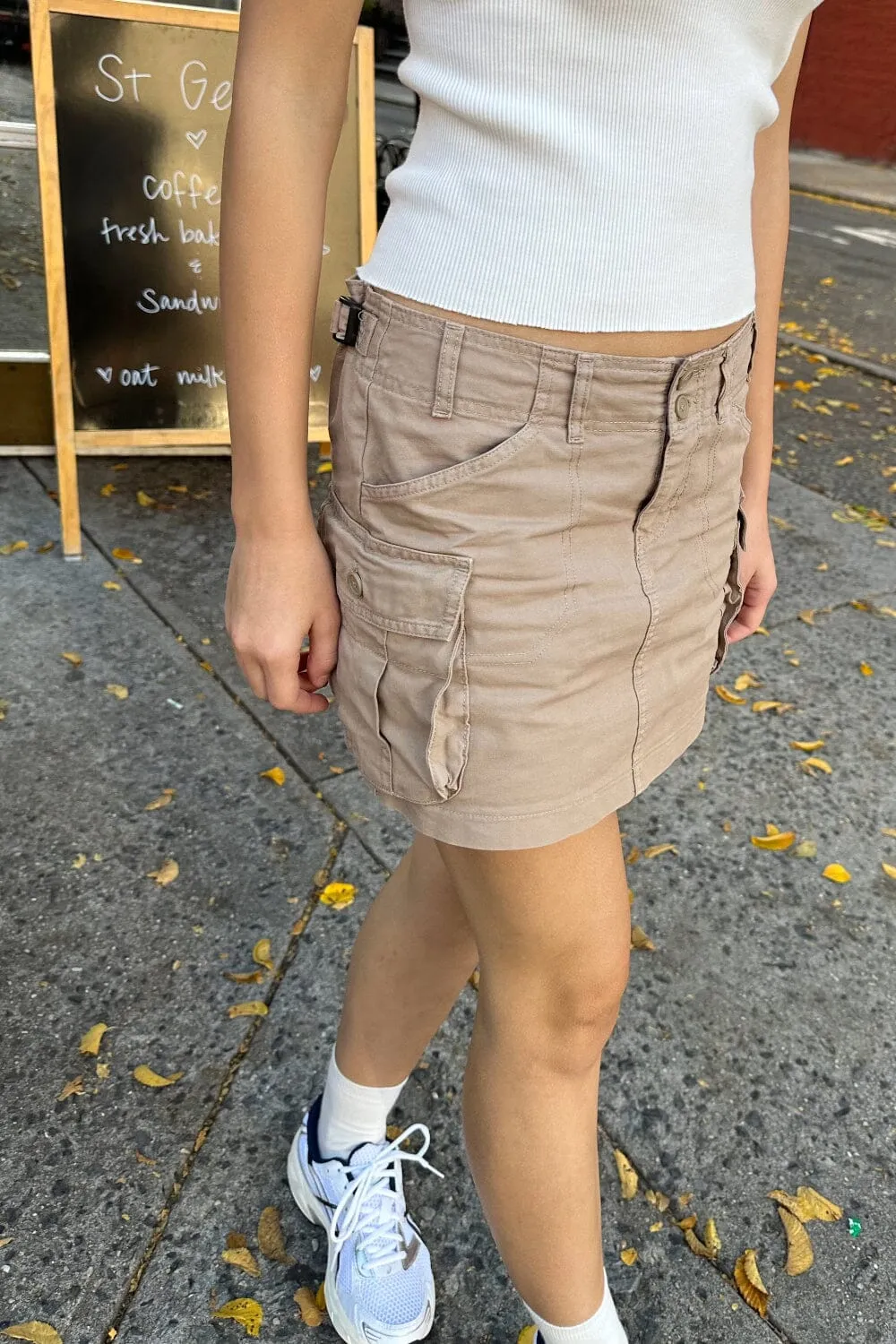 Beverly Cargo Mini Skirt