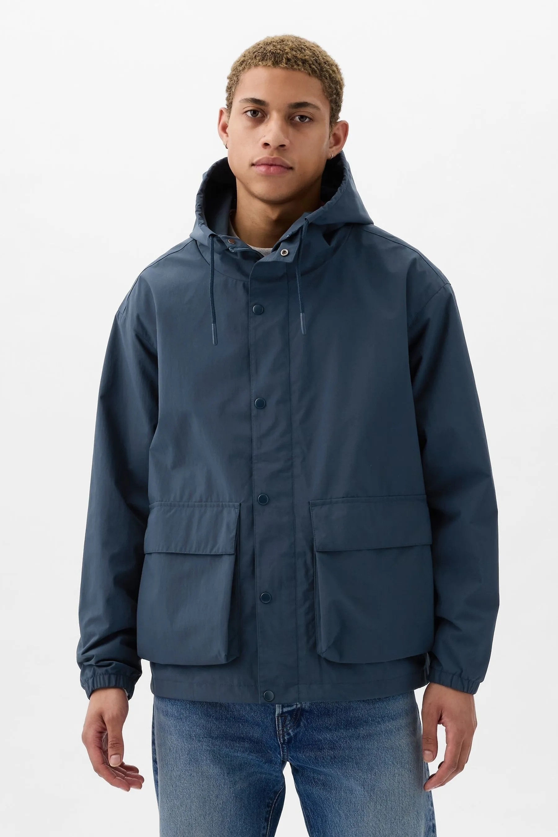 Blue Anorak Jacket