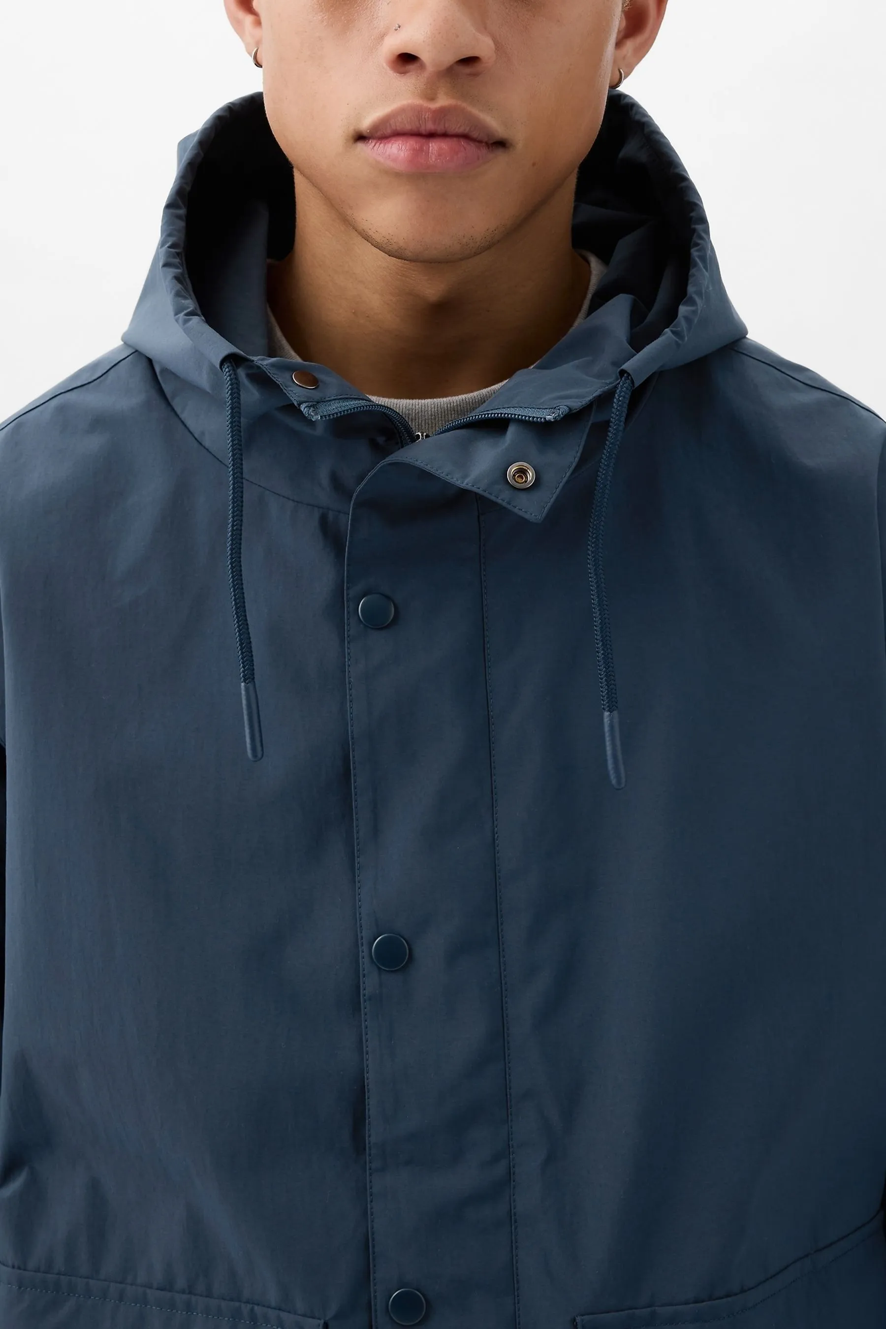 Blue Anorak Jacket