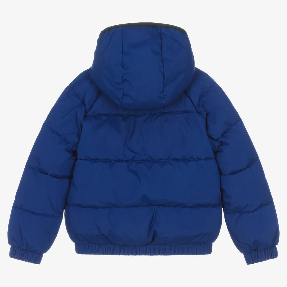 Boys Blue Puffer Jacket