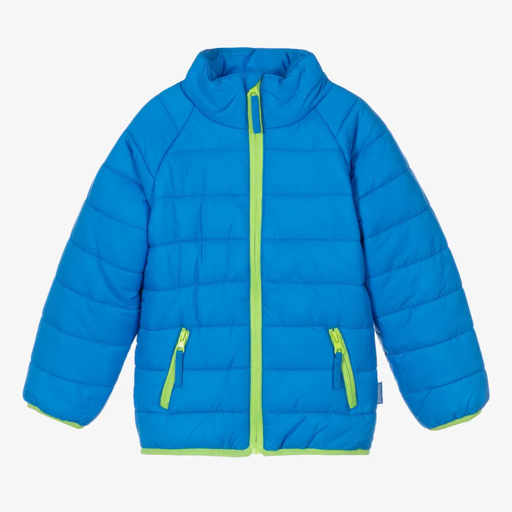 Bright Blue Puffer Jacket