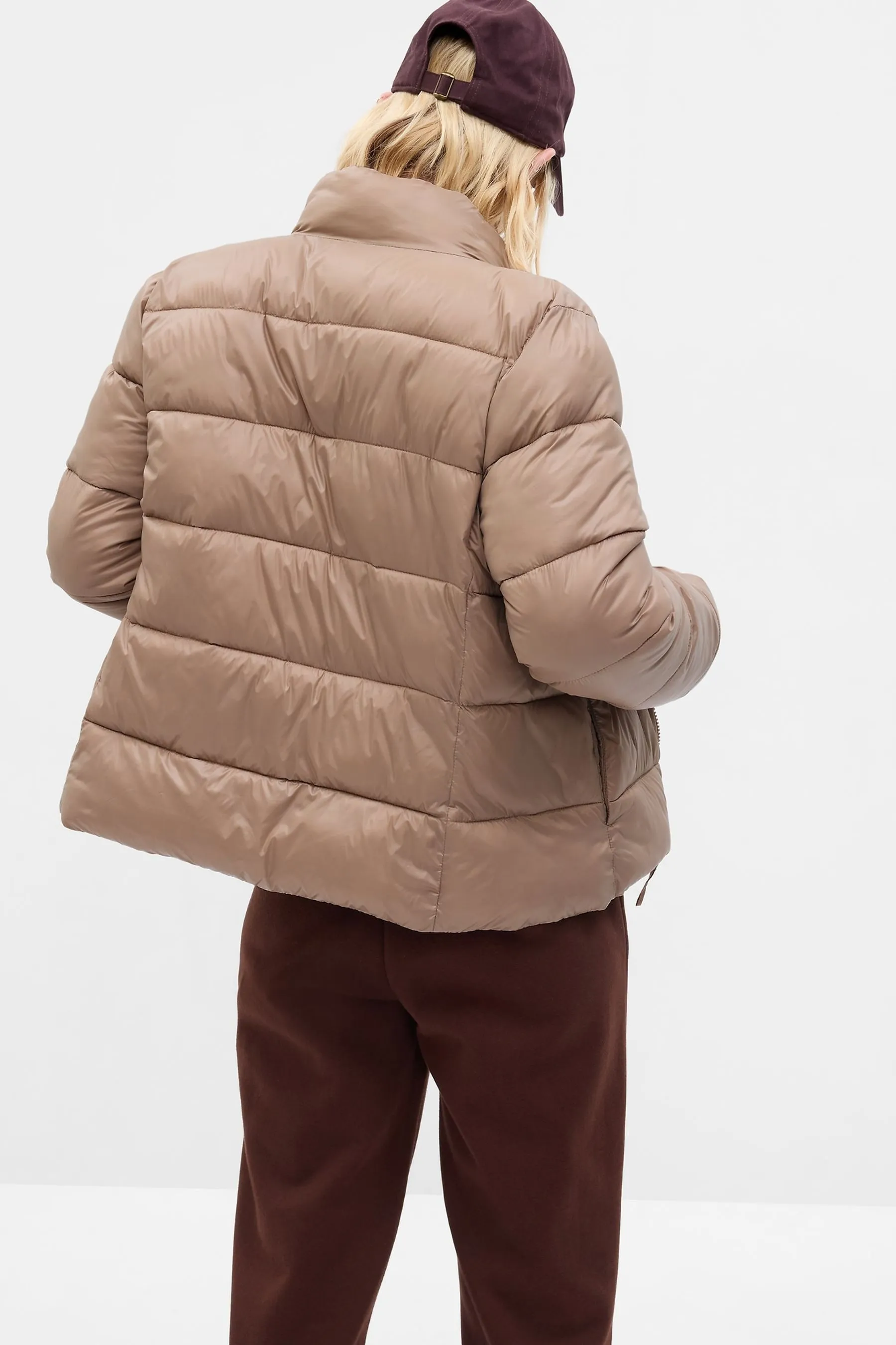 Brown ColdControl Puffer Jacket