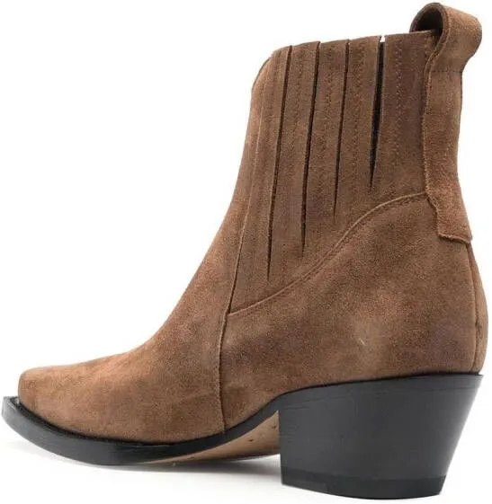 Buttero Cowboy ankle boots Brown