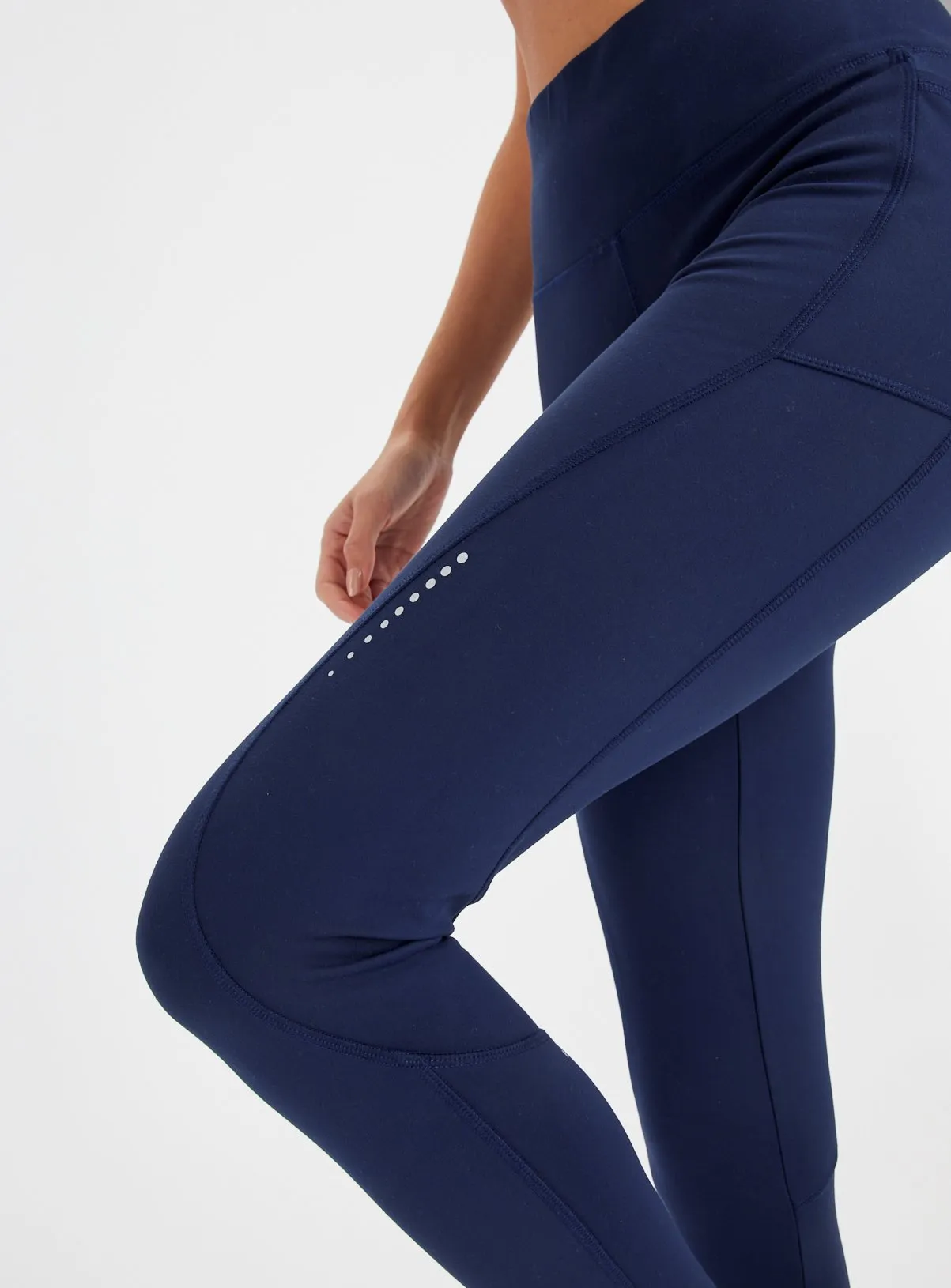 Buy Active Navy Performance Brushed Leggings  XXL | Sports leggings | Tu