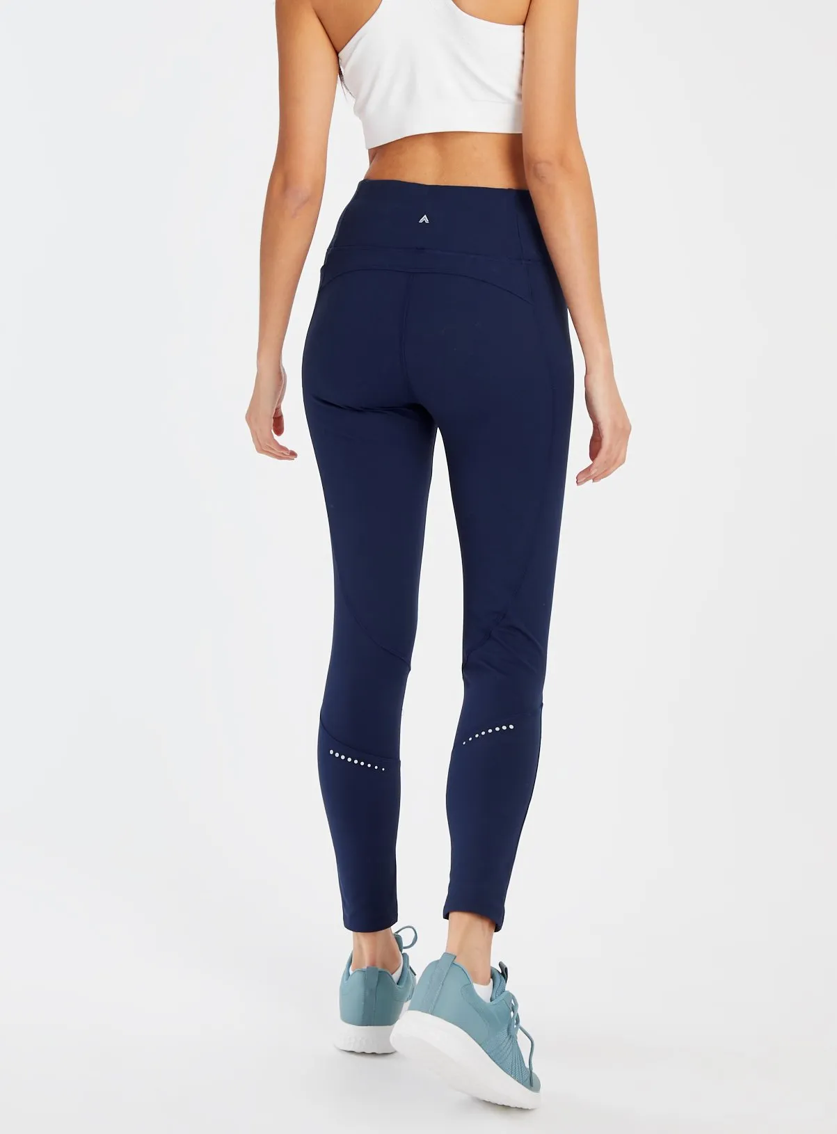 Buy Active Navy Performance Brushed Leggings  XXL | Sports leggings | Tu