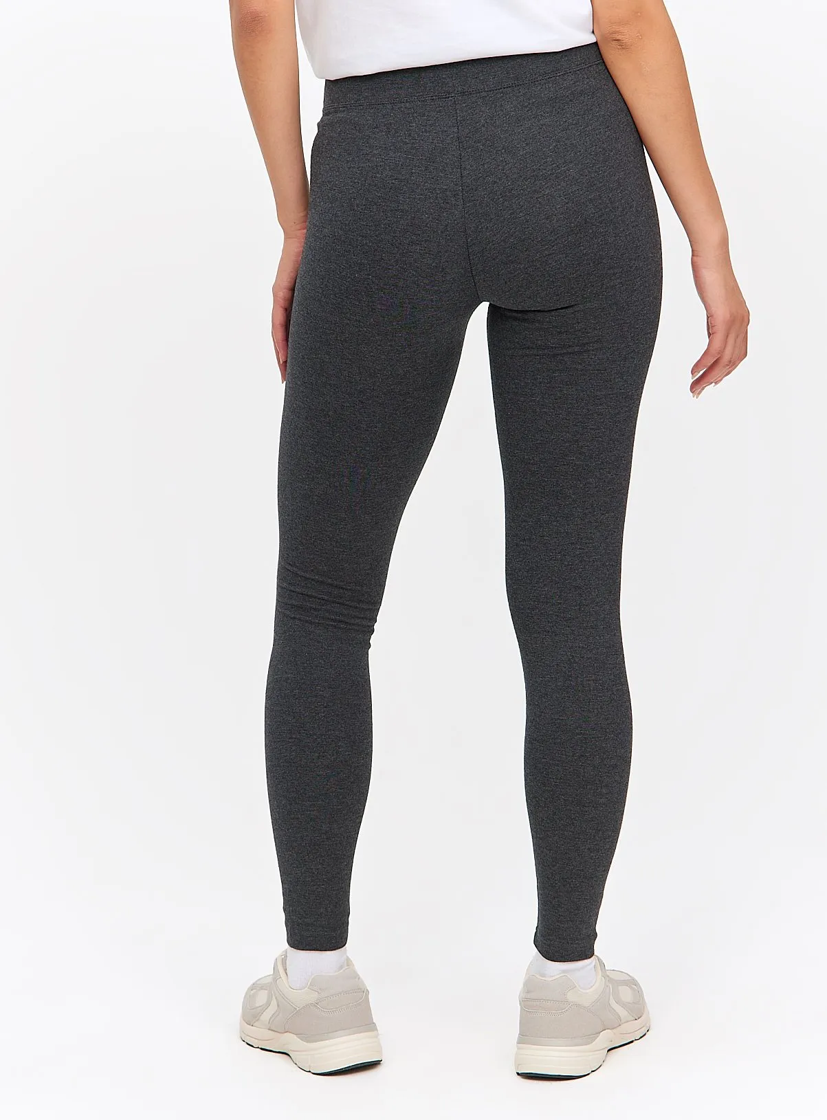 Buy Grey Cotton Modal Leggings XXL | Leggings | Tu