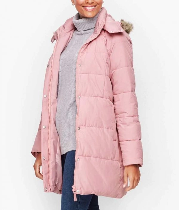 Caitlin Soulmates Puffer Fur Hood Jacket - The Puffer jacket