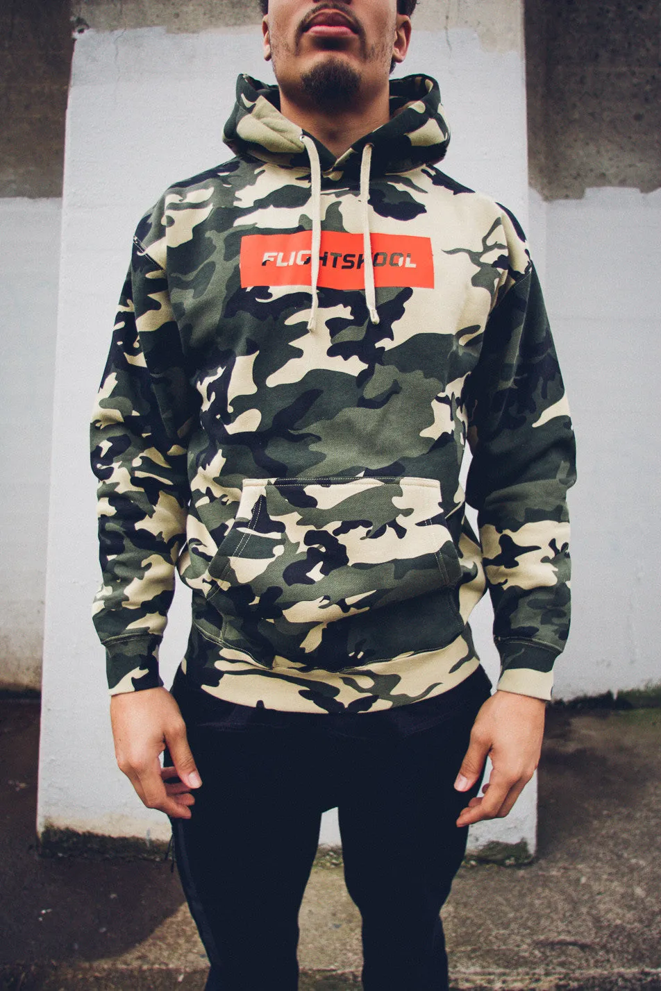 Camo FlightSkool Hoodie