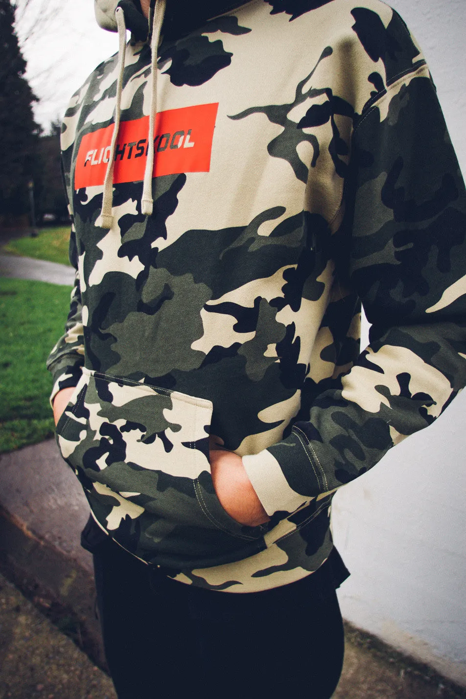 Camo FlightSkool Hoodie