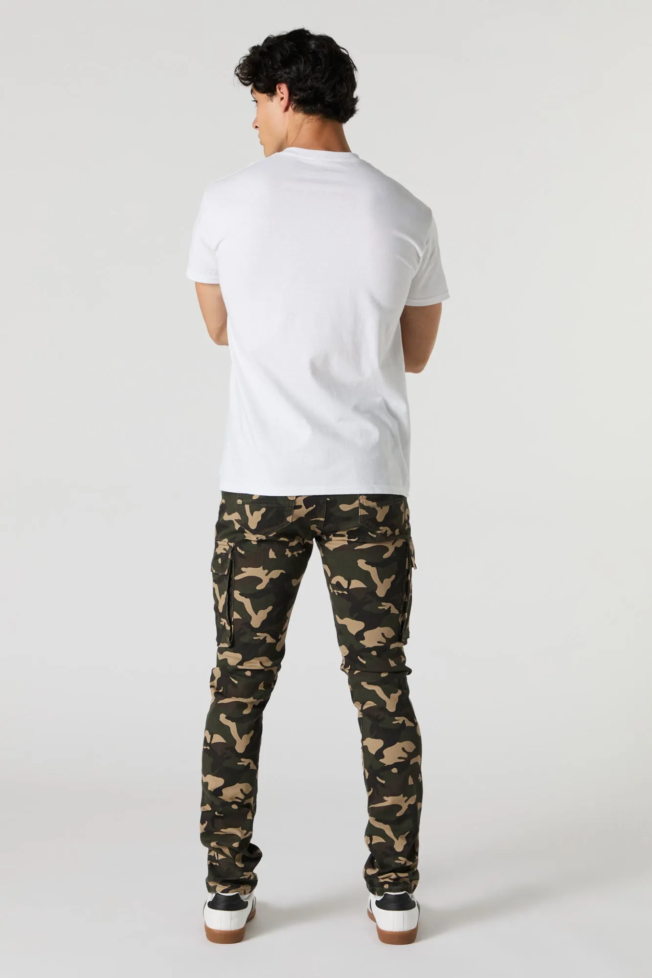 Camo Skinny Cargo Pant