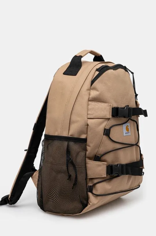 Carhartt WIP backpack Kickflip Backpack brown color smooth I031468.2FSXX