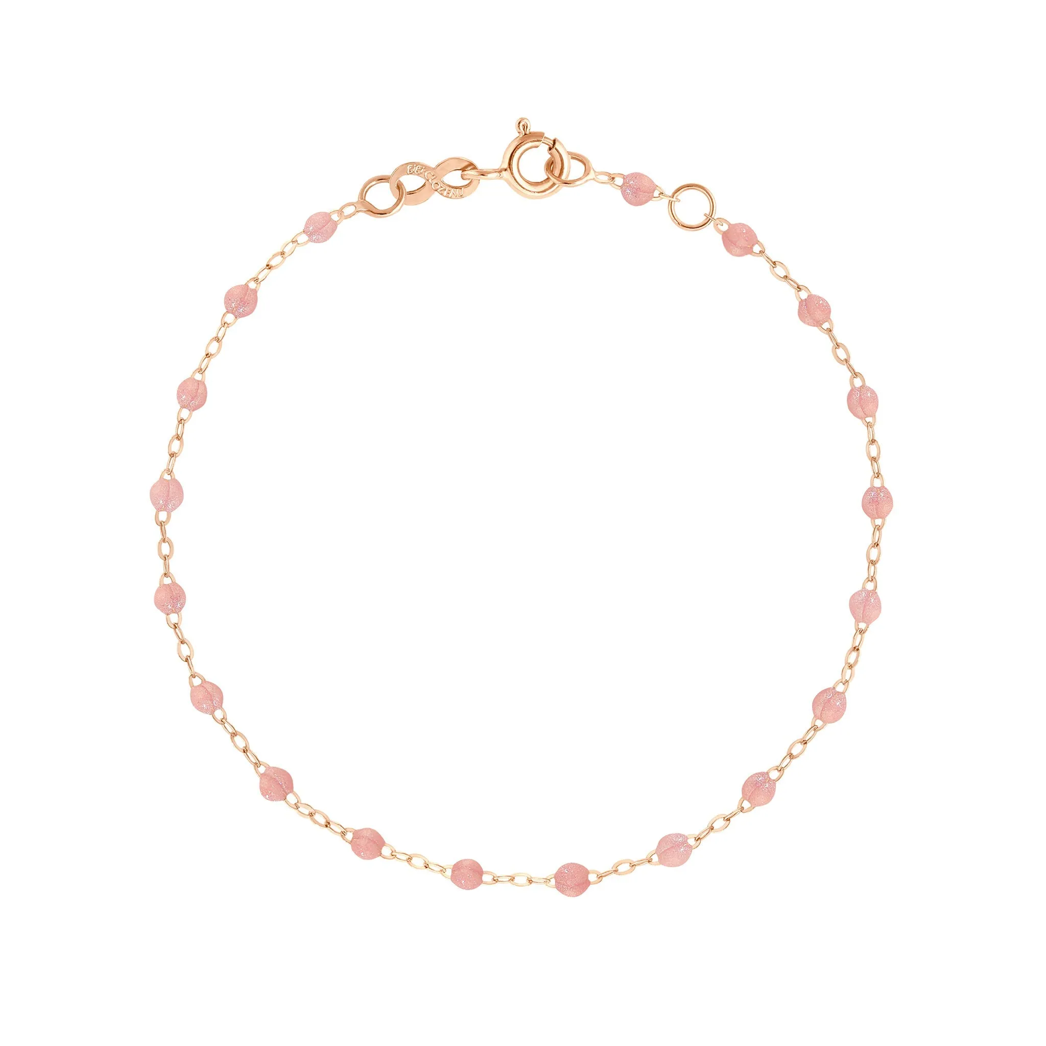 Classic Gigi Blush bracelet, Rose Gold, 6.7