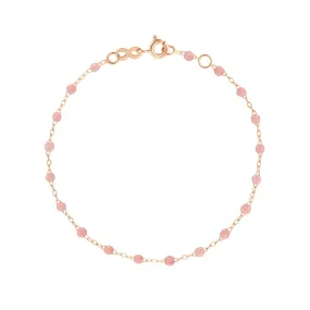 Classic Gigi Blush bracelet, Rose Gold, 6.7