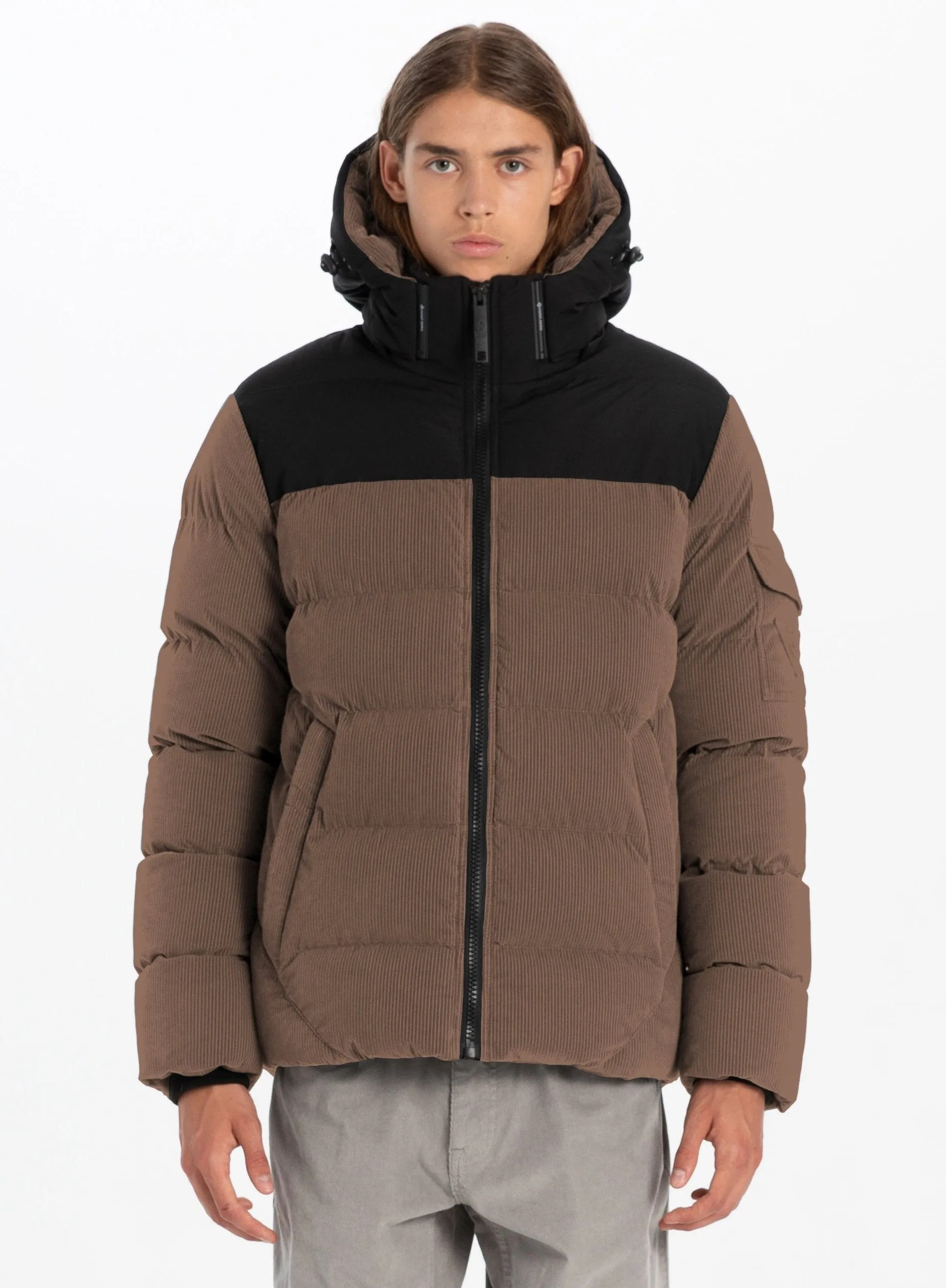 DOMINIC | Corduroy Puffer Jacket || DOMINIC | Veste en velours ctelé