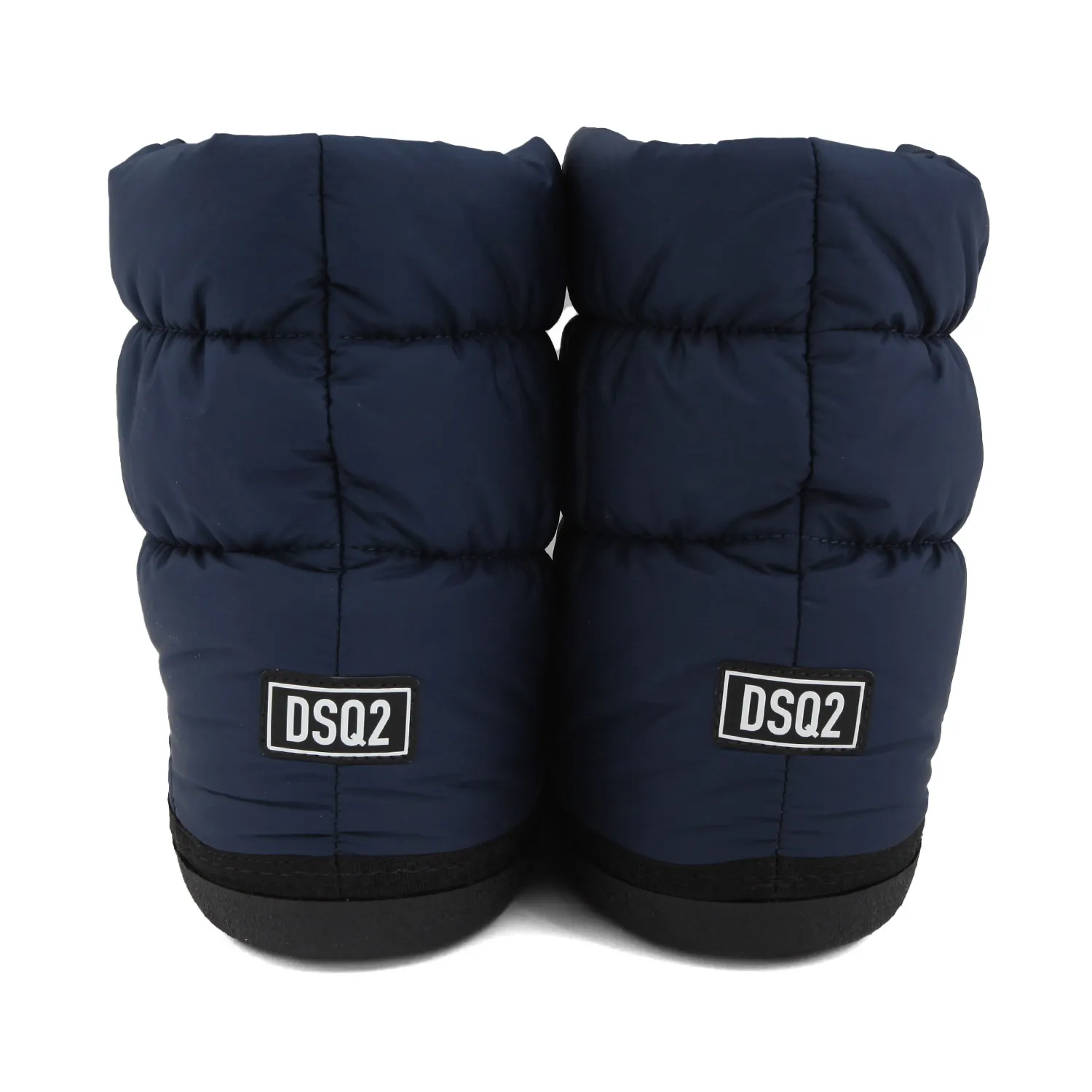 Dsquared2 Dark Blue And Black Unisex Snow Boots