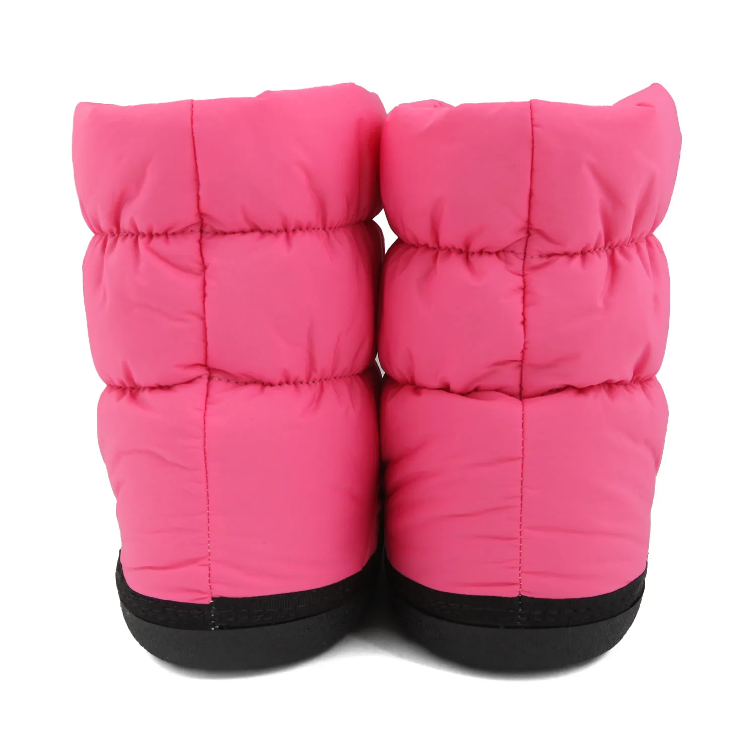 Dsquared2 Fluorescent Pink And Black Snow Boots