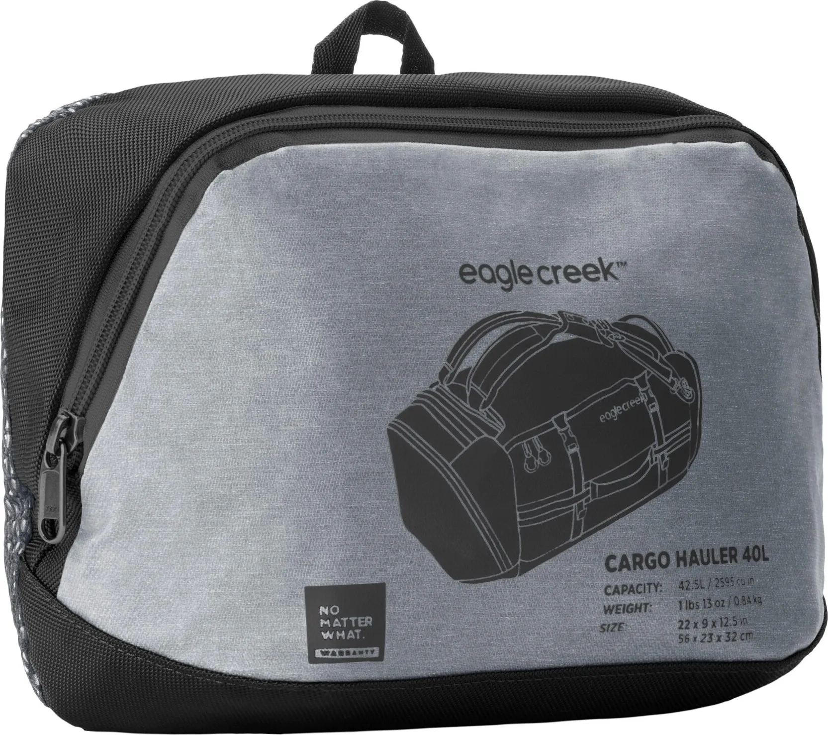 Eagle Creek Cargo Hauler Duffel 40 L Charcoal | Buy Eagle Creek Cargo Hauler Duffel 40 L Charcoal here | Outnorth