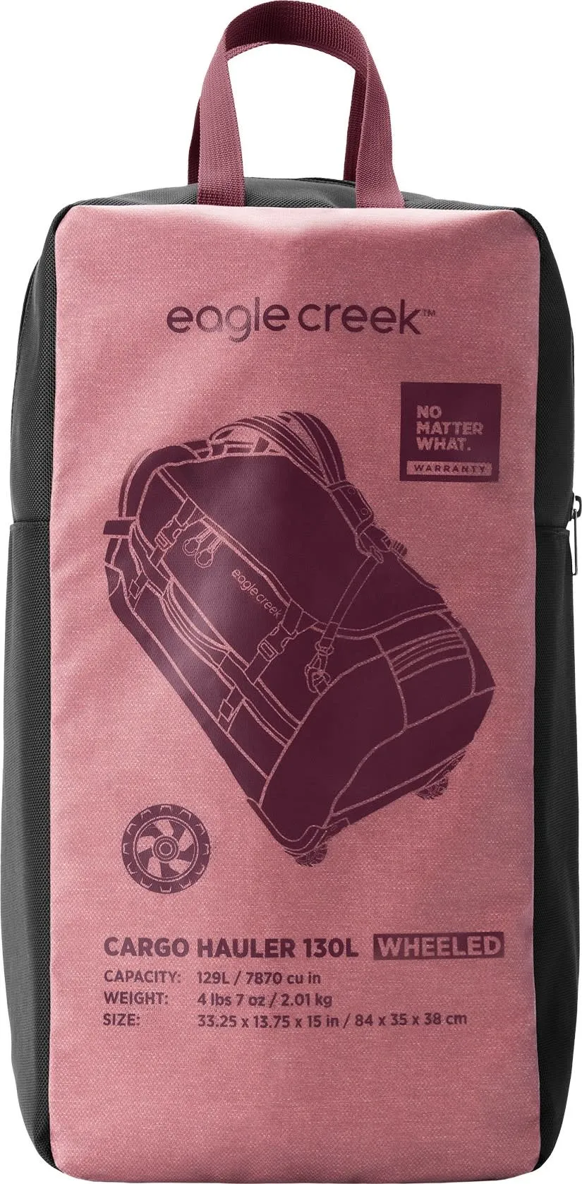 Eagle Creek Cargo Hauler Wheeled Duffel 130 L Earth Red | Buy Eagle Creek Cargo Hauler Wheeled Duffel 130 L Earth Red here | Out