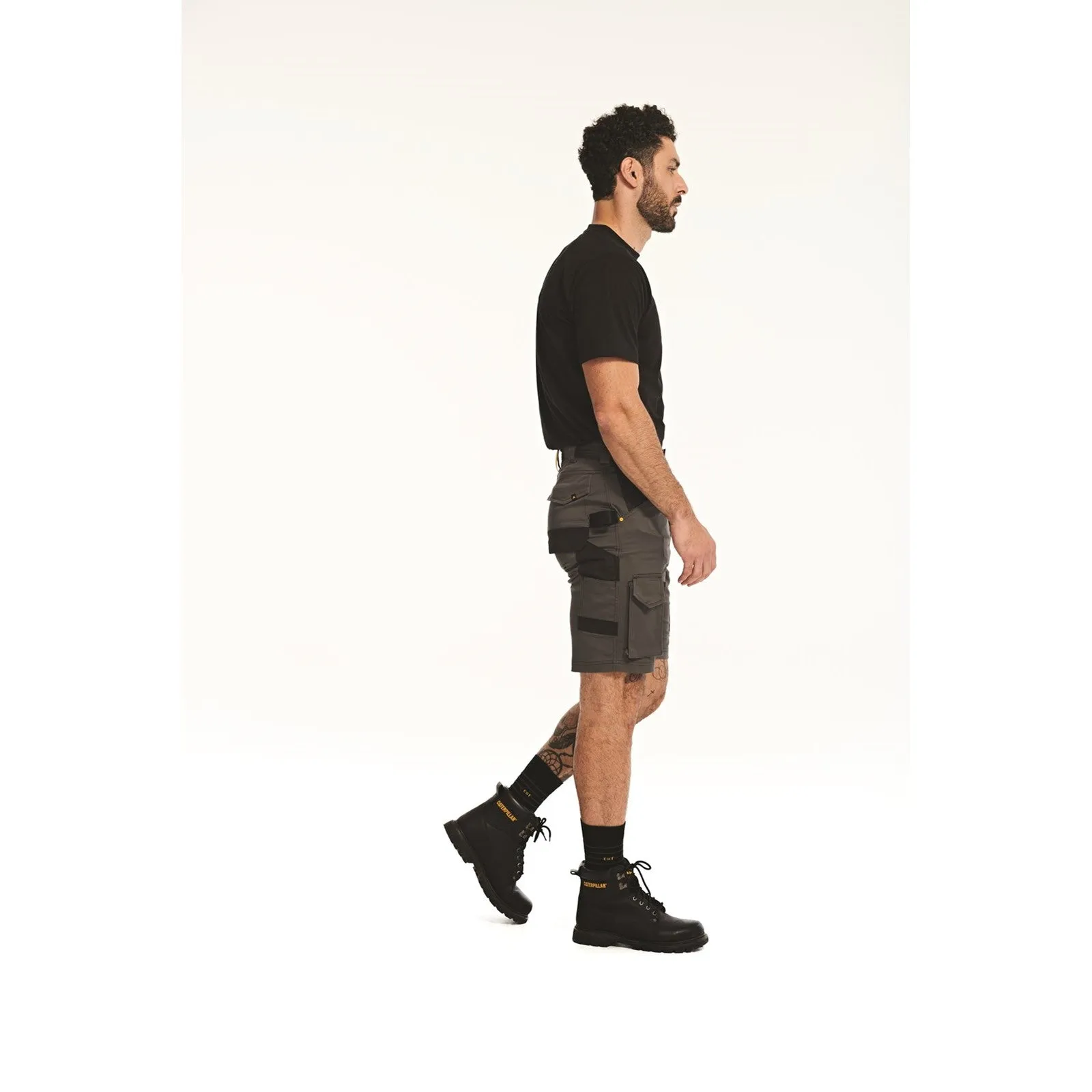 Essential Stretch Pocket Shorts  Dark Shadow