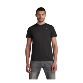 G-STAR Base D16411336 T-shirt Base In Cotone Uomo Black