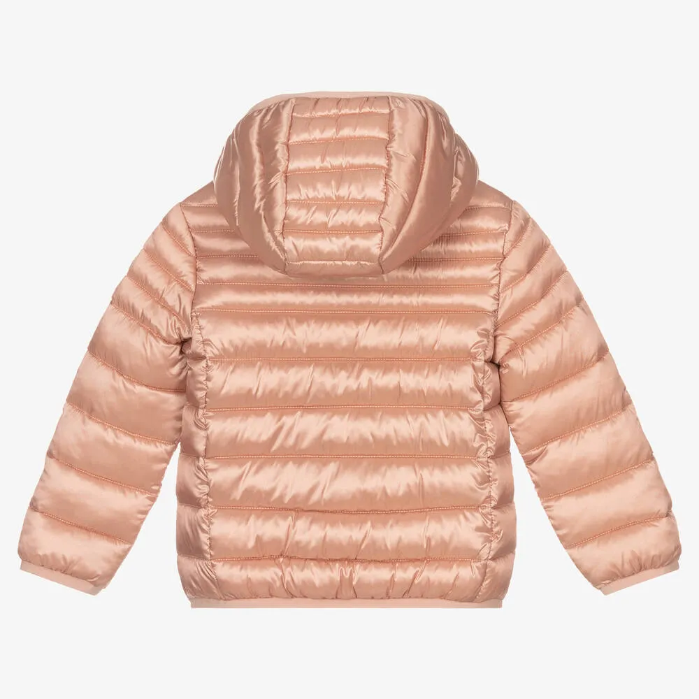 Girls Pink Puffer Jacket