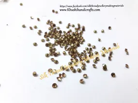 Gold Rhinestone/ Rhinestones 2mm