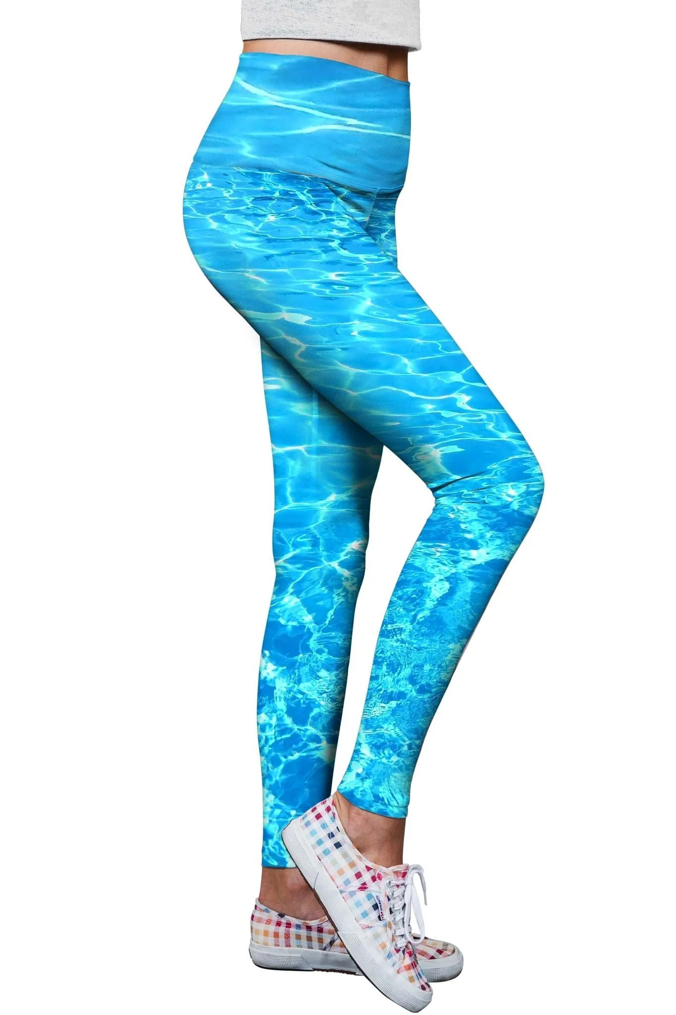 Harmony Song Lucy Printed Performance Leggings - Women