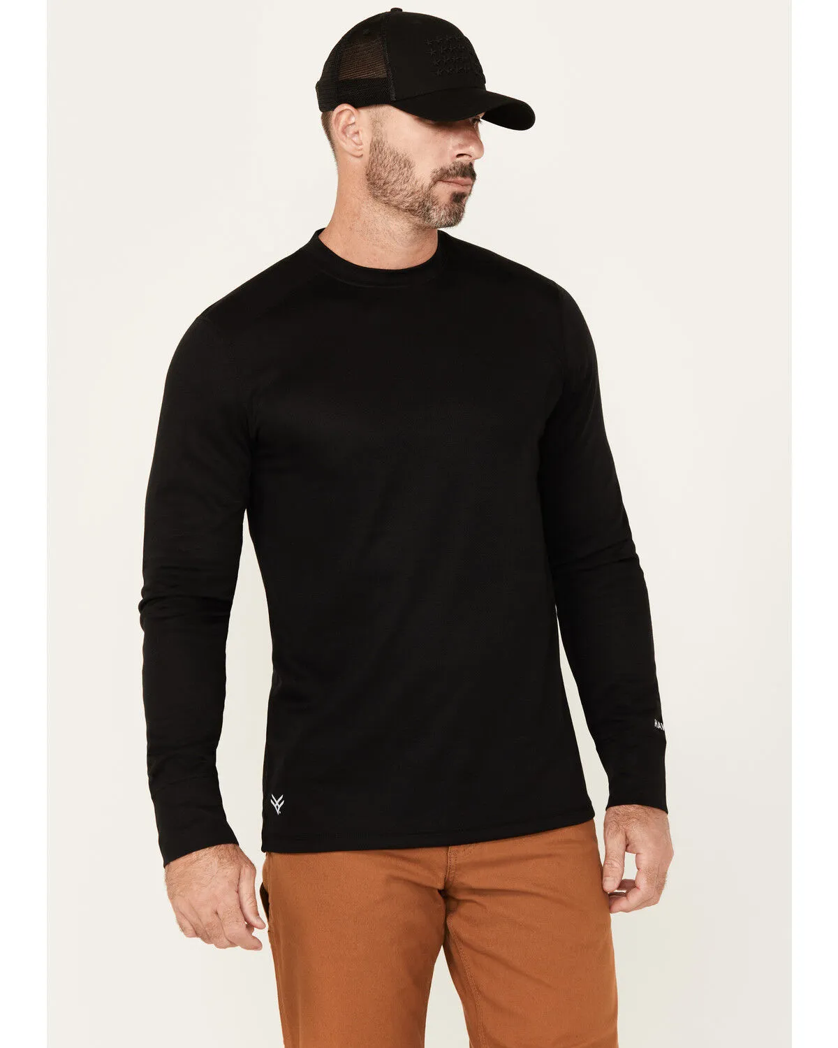 Hawx Men's Midweight Base Layer Long Sleeve Top