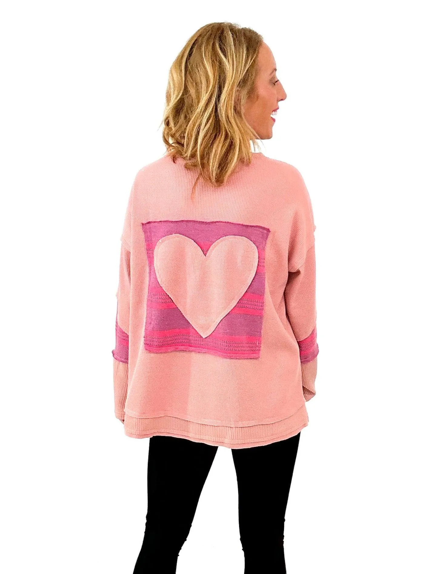 Hearts and Happy Thermal Top