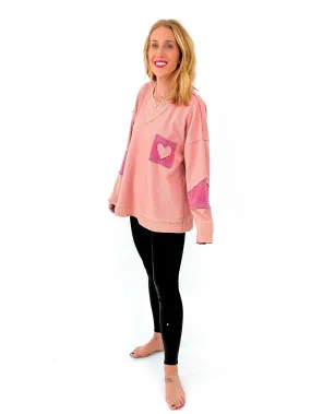 Hearts and Happy Thermal Top