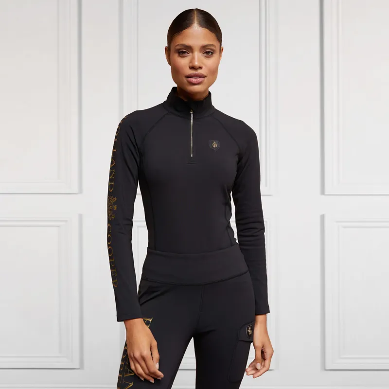 Holland Cooper Halcot Ladies Thermal Base Layer - Black