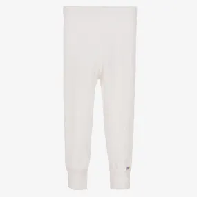 Ivory Thermal Wool Leggings