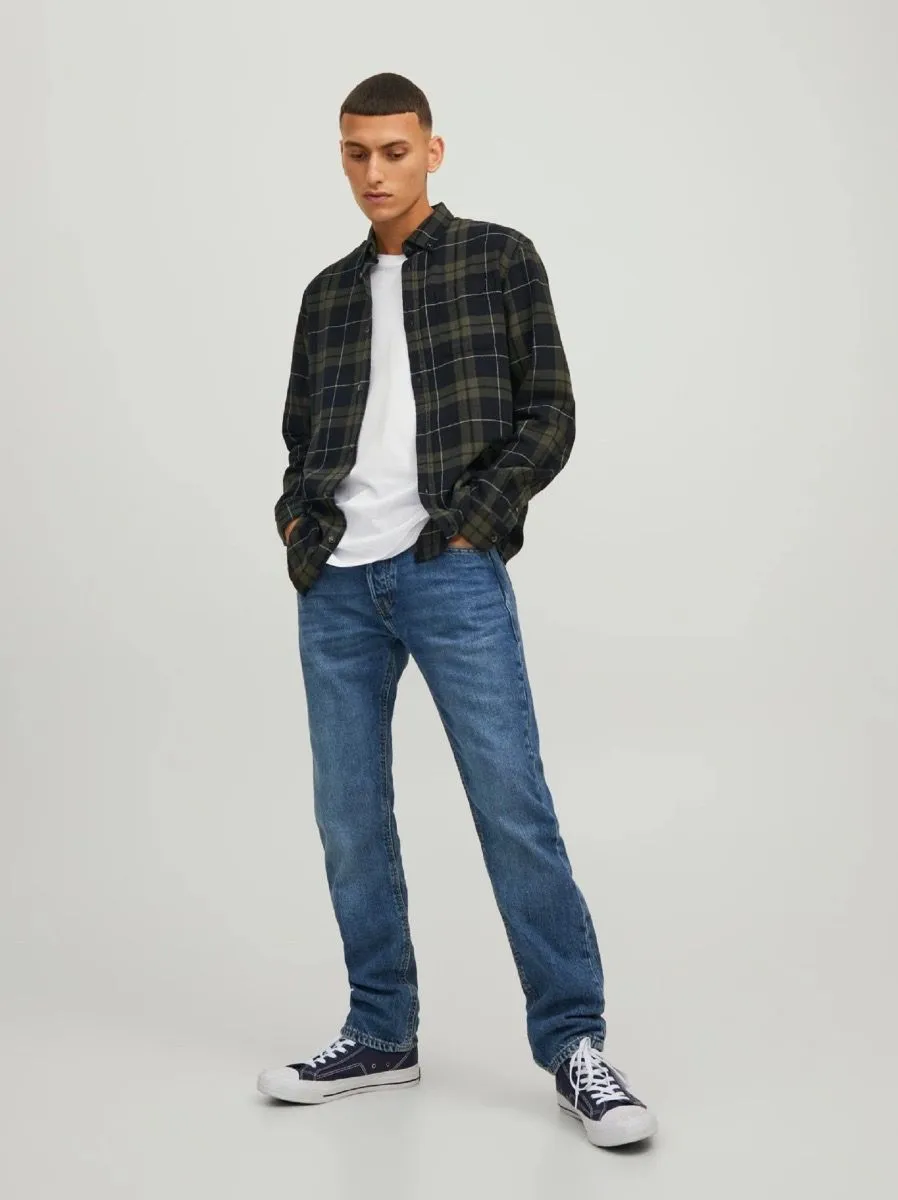 Jack & Jones Classic Check Long Sleeve Shirt Rosin