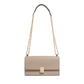 Kate Spade New York  Deco Mini Flap Chain Crossbody timeless taupe