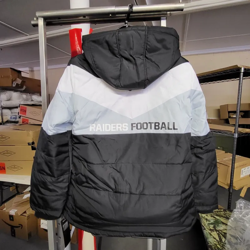 Las Vegas Raiders Puffer Jacket - William Jacket