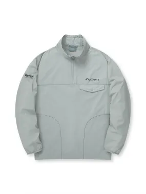 Lightweight Packable Anorak Windbreaker L.Grey