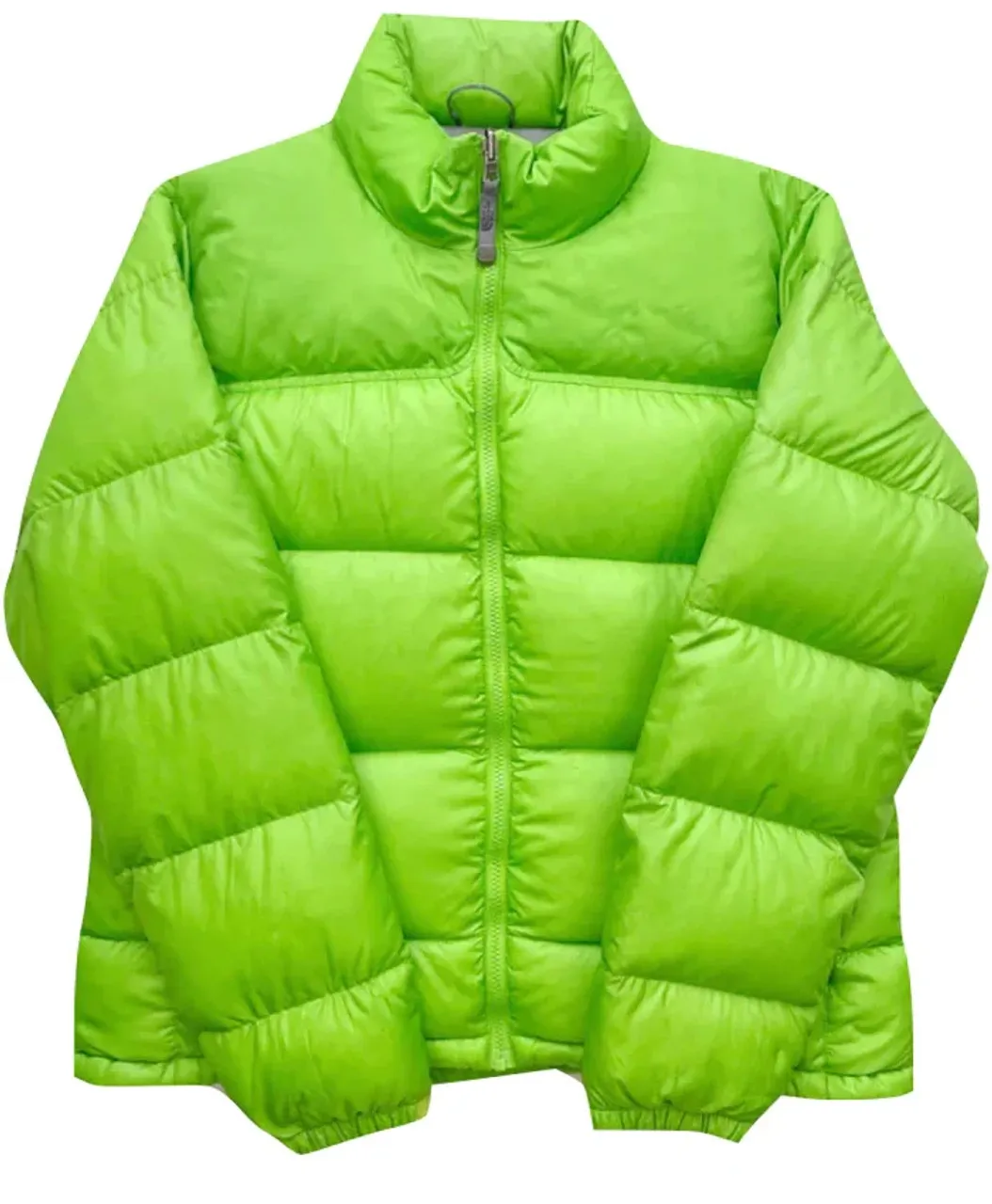 Lime Green Puffer Jacket