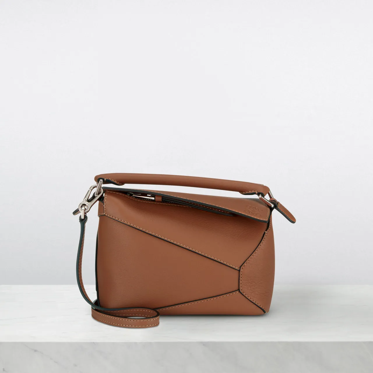 LOEWE Puzzle Mini Crossbody Bag - Tan