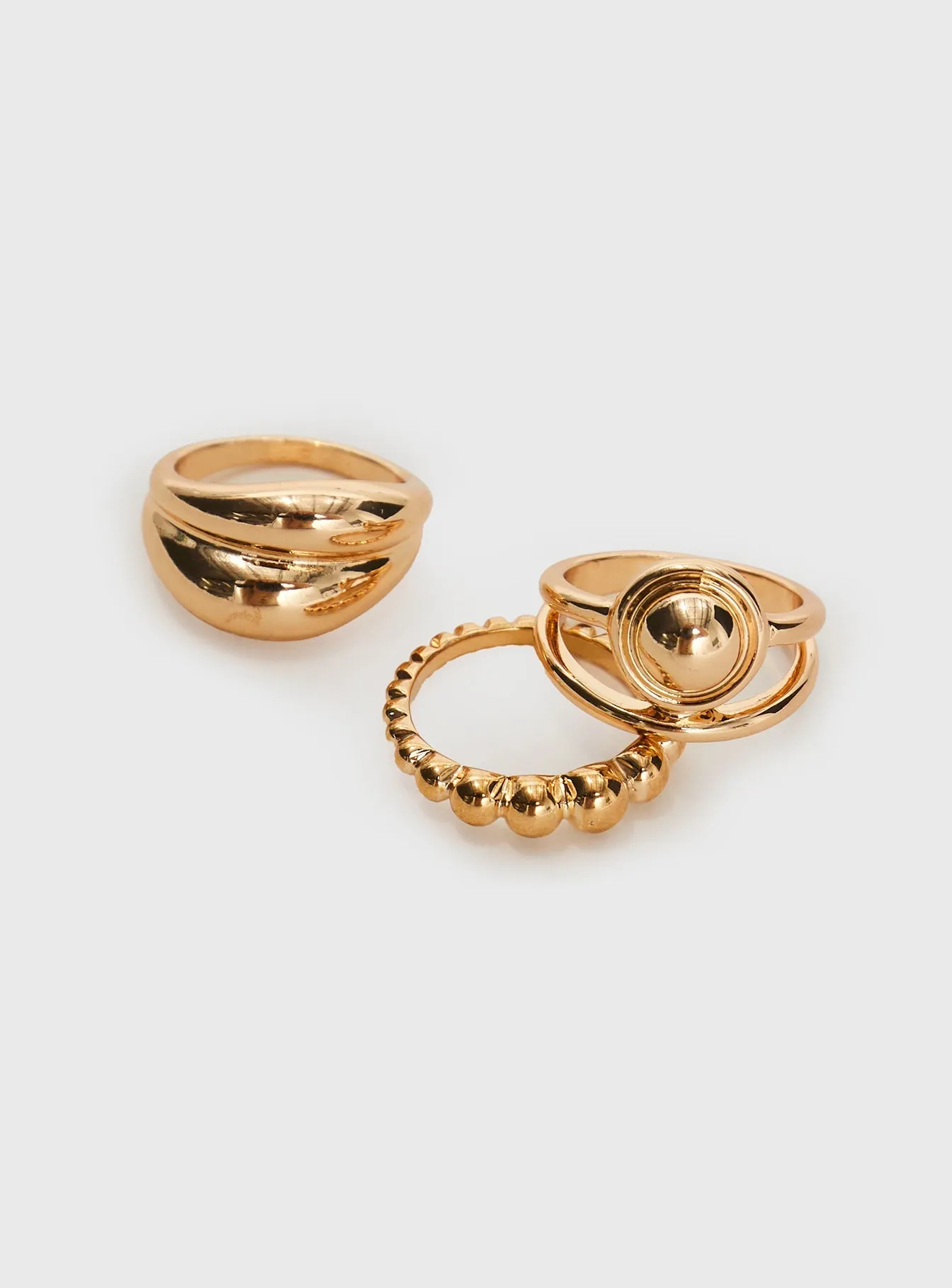 Mariella Ring Pack Gold