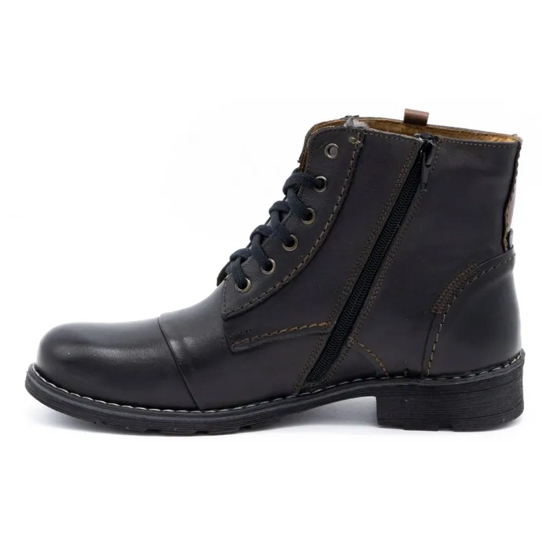 Mario Pala Men's 312 black snow boots