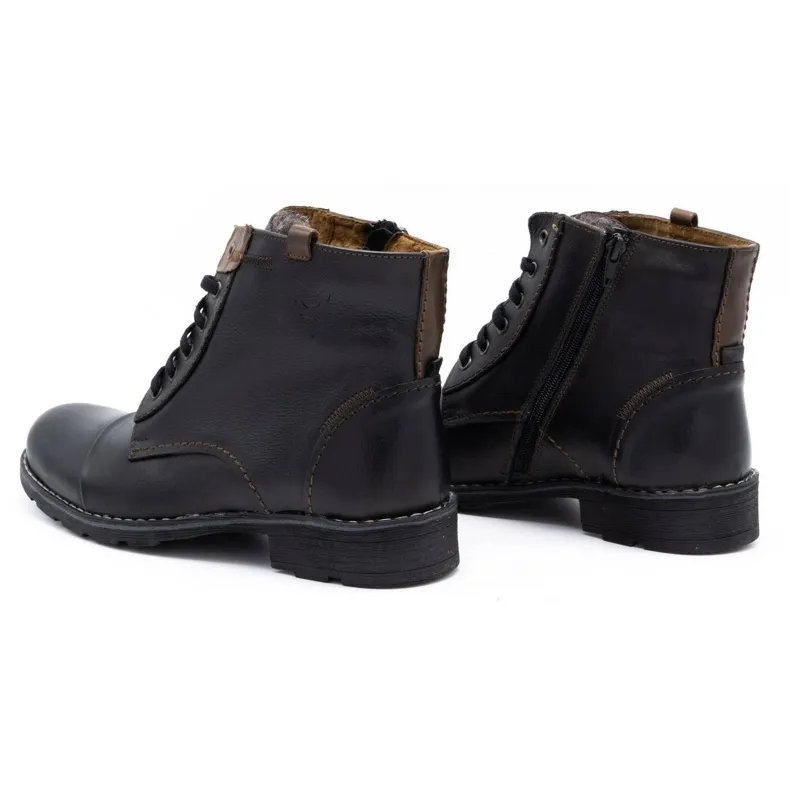 Mario Pala Men's 312 black snow boots