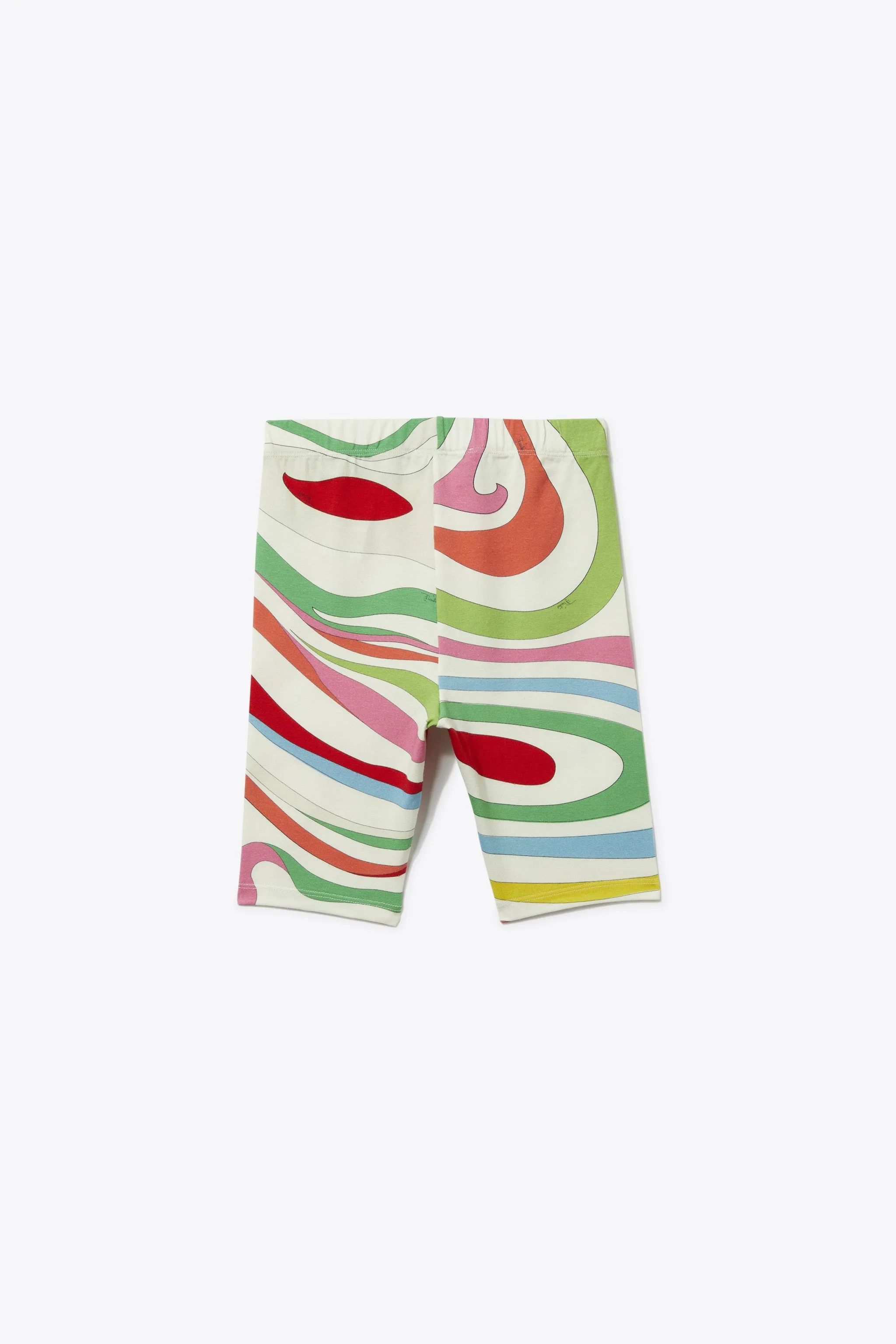 Marmo-Print Cropped Leggings