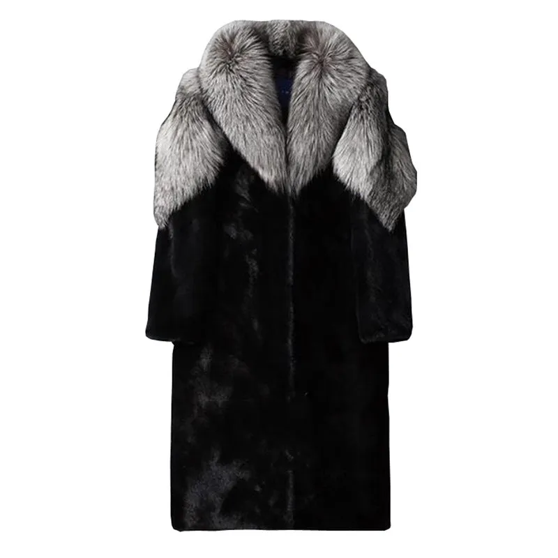 Men's Fur Jacket Mink Thermal Top