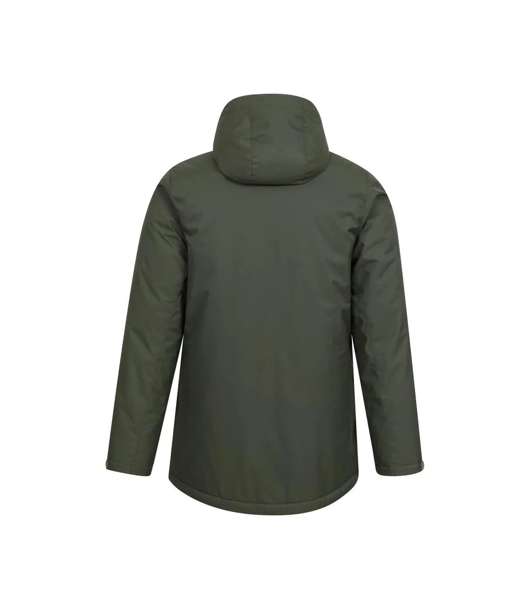 Mens ranger padded parka khaki green Mountain Warehouse