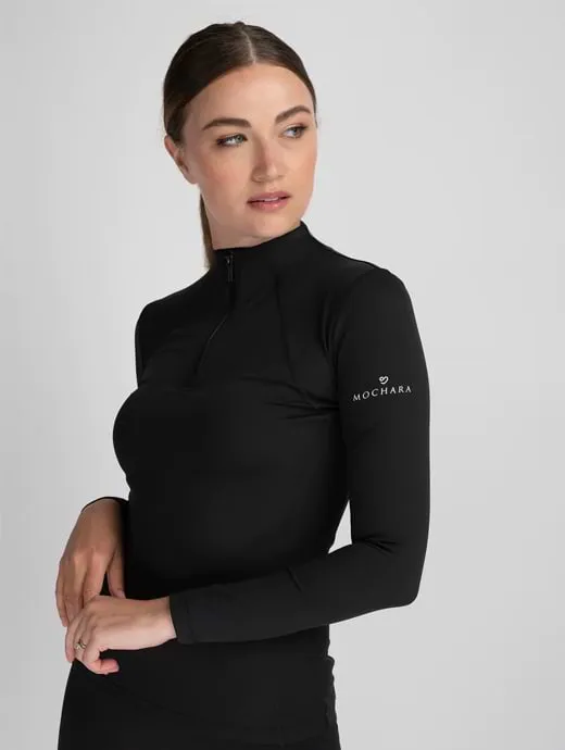 Mochara Tech Base Layer Recycled Black